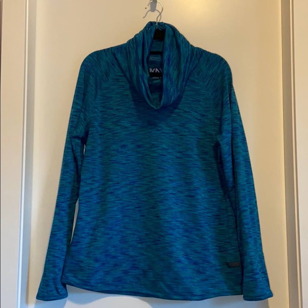 3/$25 - Andrew Marc Active-wear Blue Turtle Neck